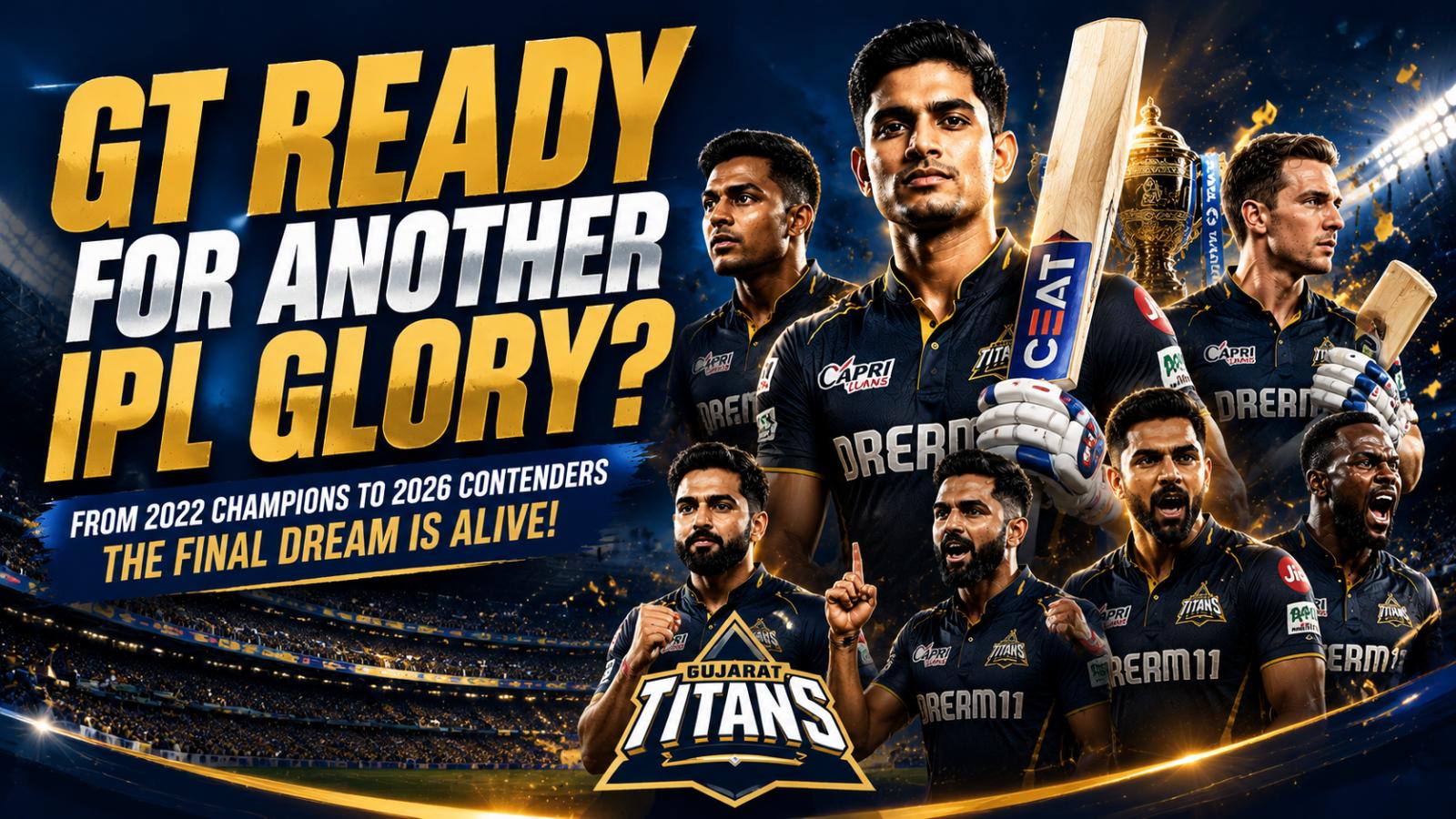 Gujarat Titans Gear Up For IPL 2026 Finals