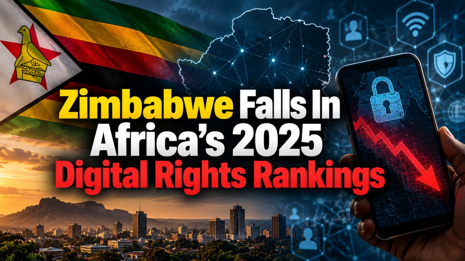 Zimbabwe Falls in Africa's 2025 Digital Rights Rankings