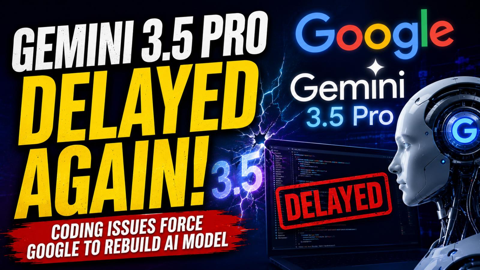 Google Gemini 3.5 Pro Delay Raises Coding Concerns