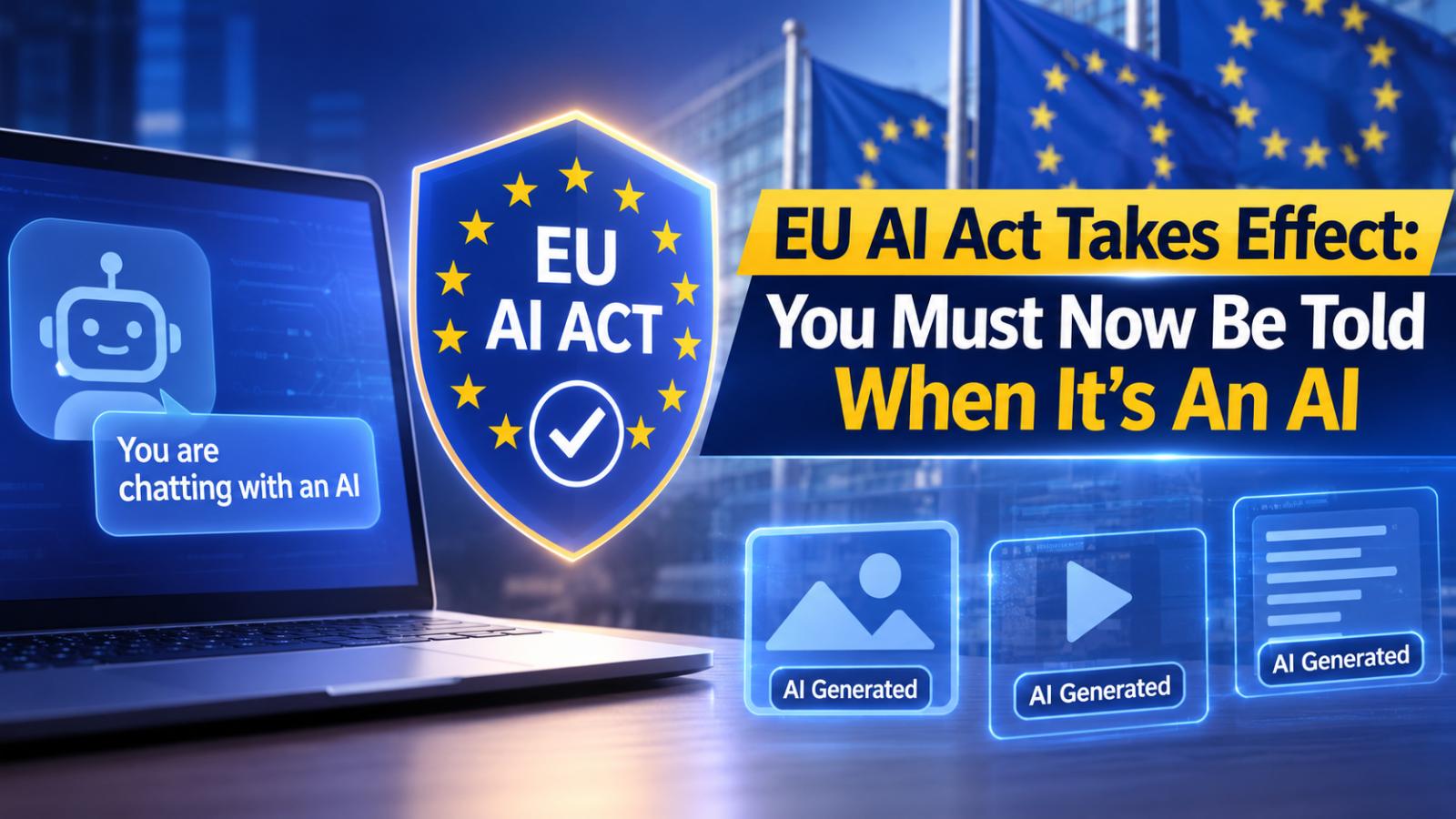 EU AI Act Transparency Rules Take Effect Across Europe