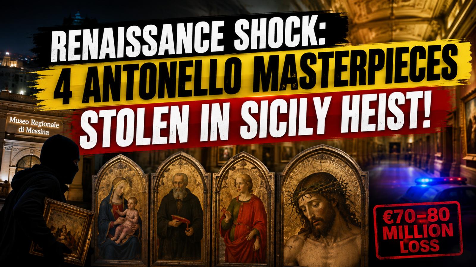 Antonello da Messina Art Heist: Four Renaissance Works Stolen