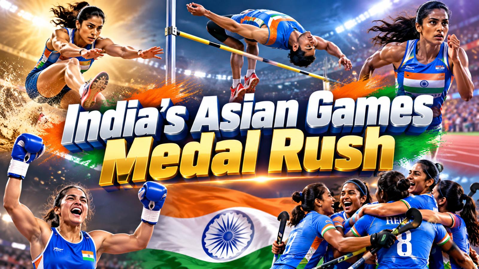 India Asian Games 2026 Medal Rush Takes Tally to 37