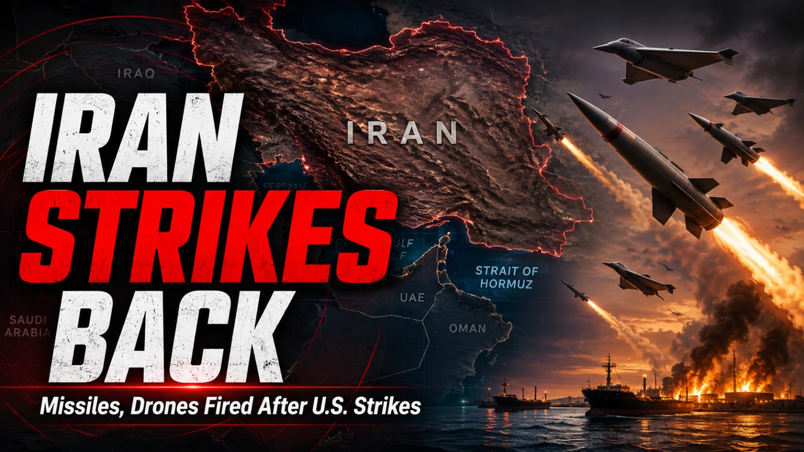 Iran Retaliation Begins After Fresh US Strikes on IRGC Targets