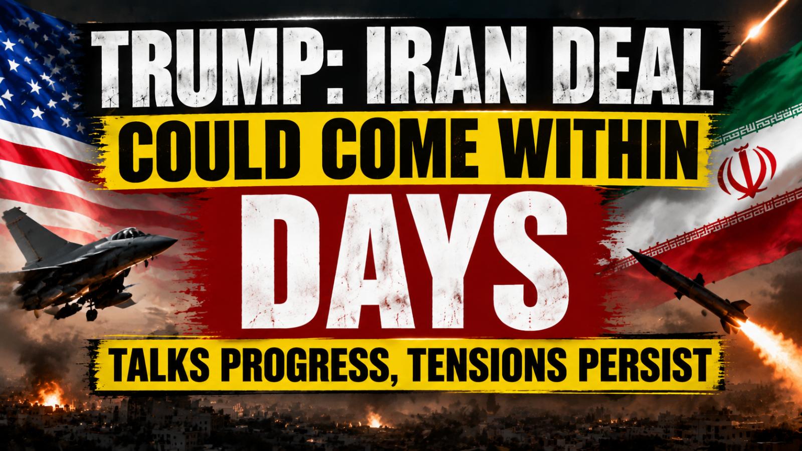 US-Iran Negotiations Progress as Trump Hints Weekend Agreement