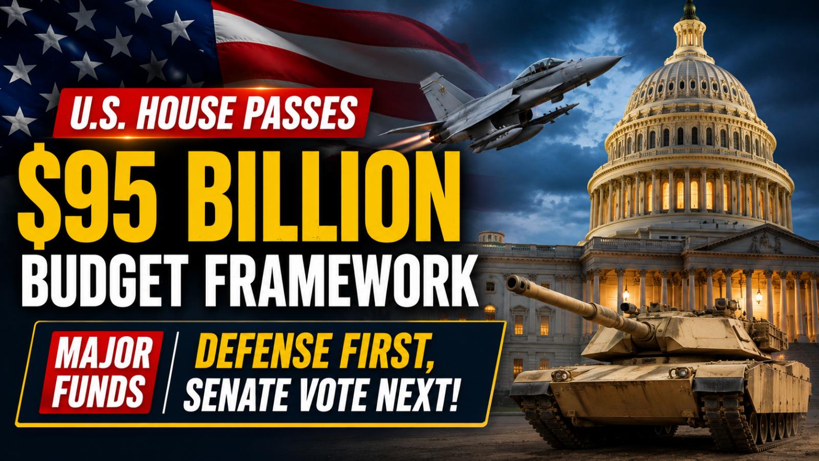 US House Passes $95 Billion Budget Framework for Defense