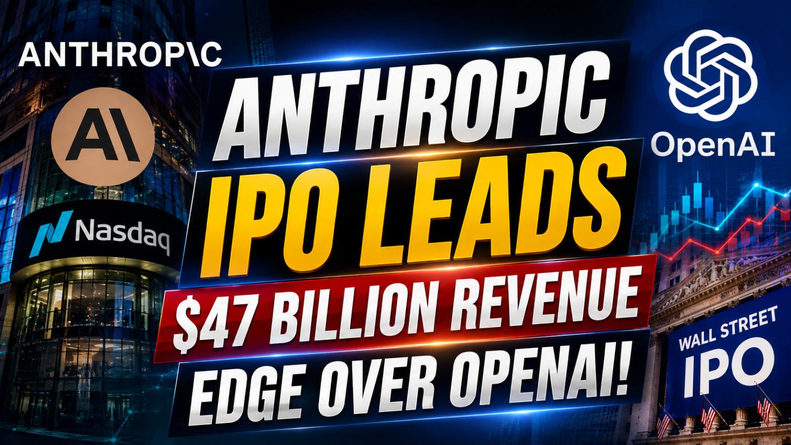Anthropic IPO Gains Edge With $47 Billion Revenue Run Rate