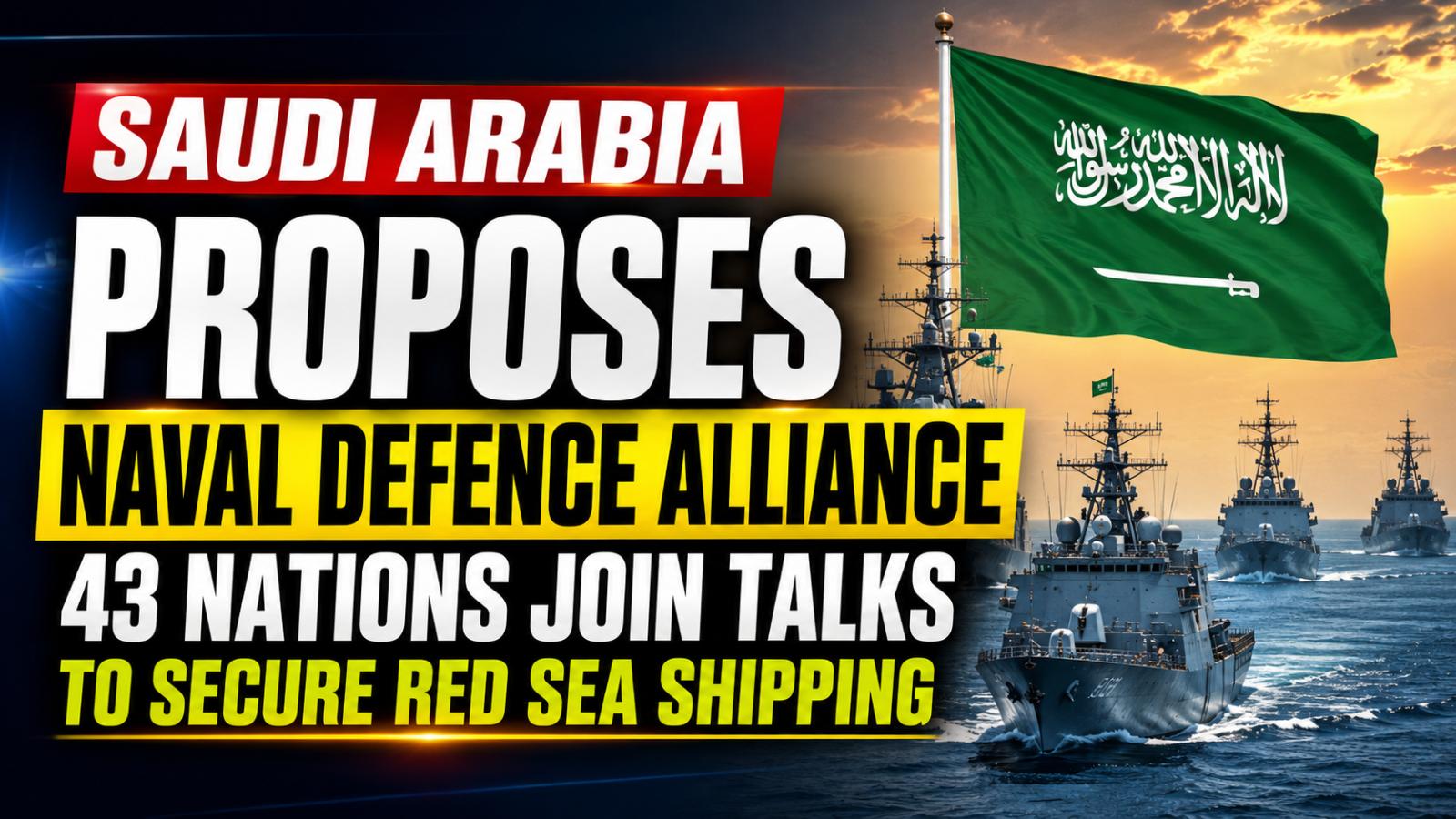 Saudi Naval Defence Alliance Draws Support From 43 Nations