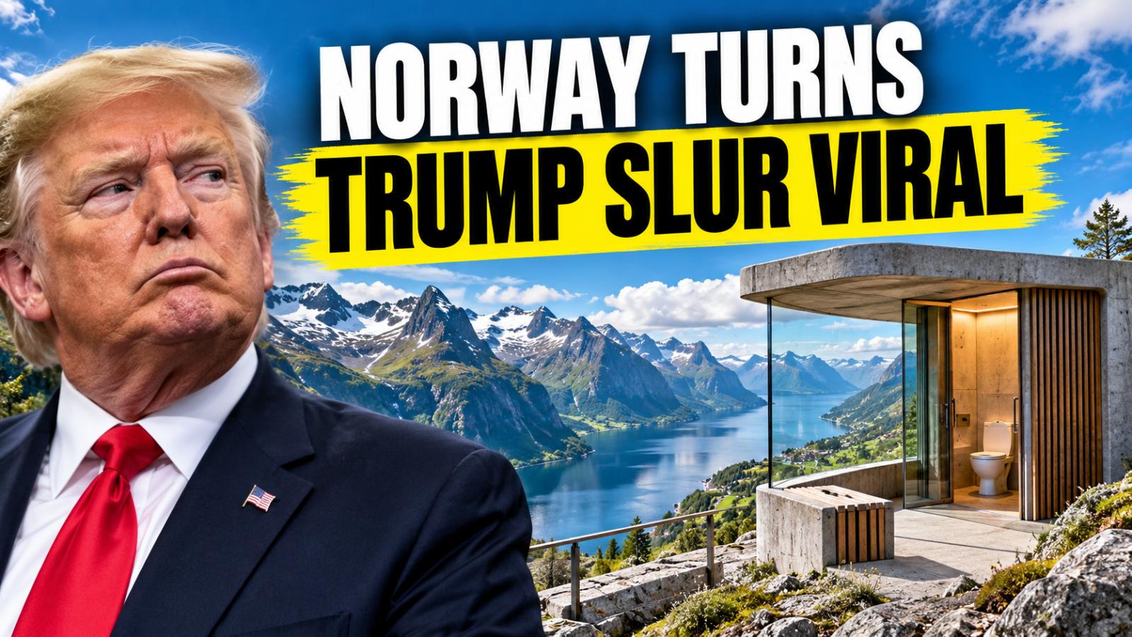 Norway Turns Trump's Insult Into Viral Toilet Tourism Campaign