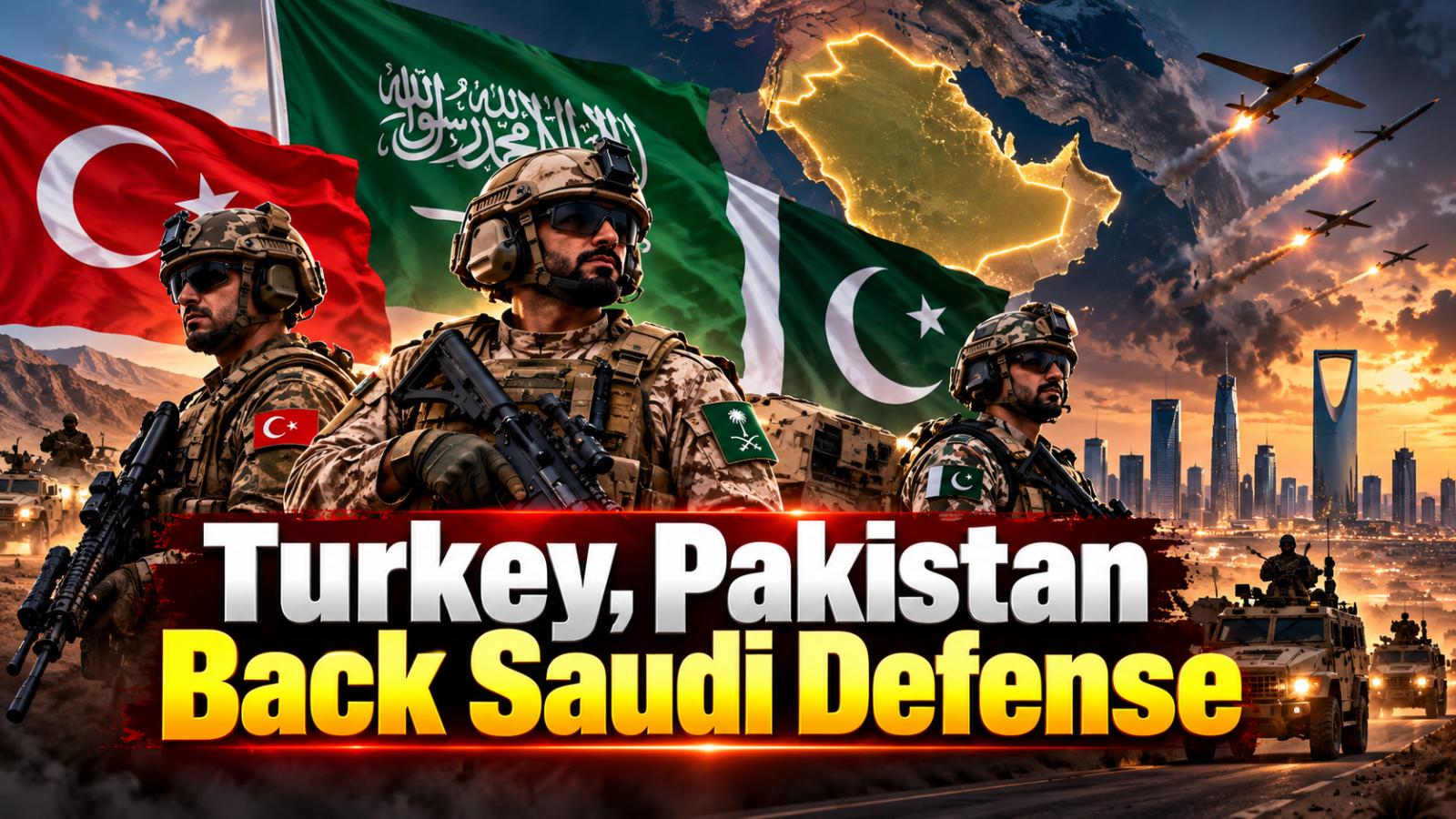 Turkey Pakistan Saudi Troop Deployment Begins Under Defence Pact