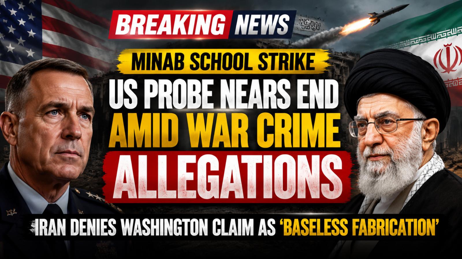 US Military Investigation Nears End On Minab School Strike in Iran