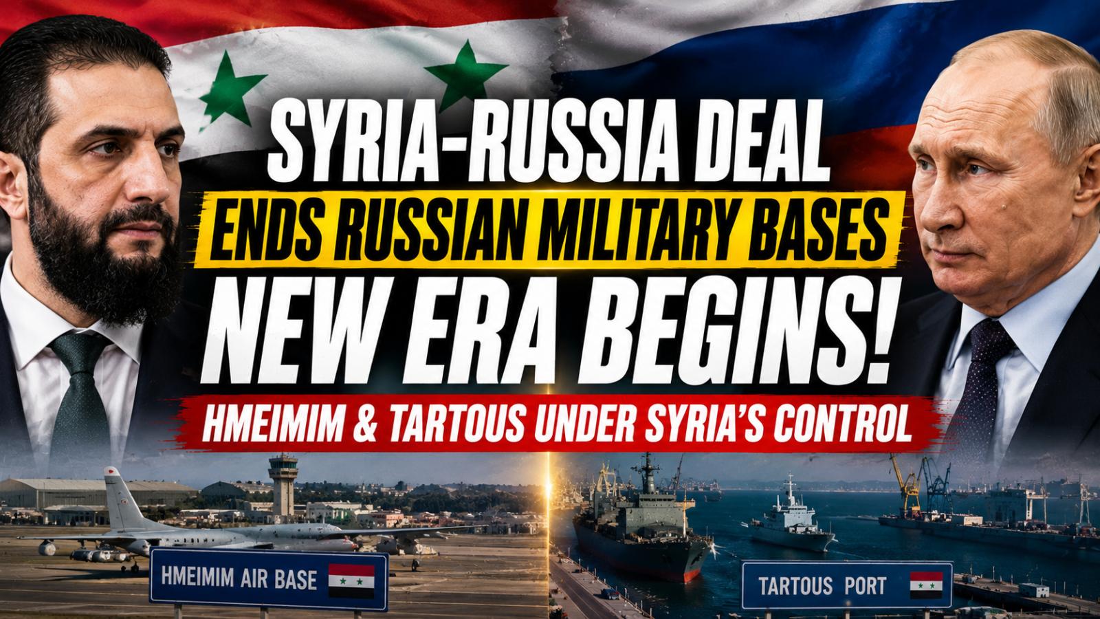 Syria Russia Bases Deal Reshapes Moscow’s Mediterranean Presence