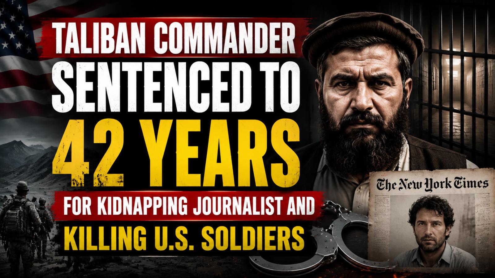 Ex-Taliban commander Haji Najibullah sentenced to 42 years in US prison