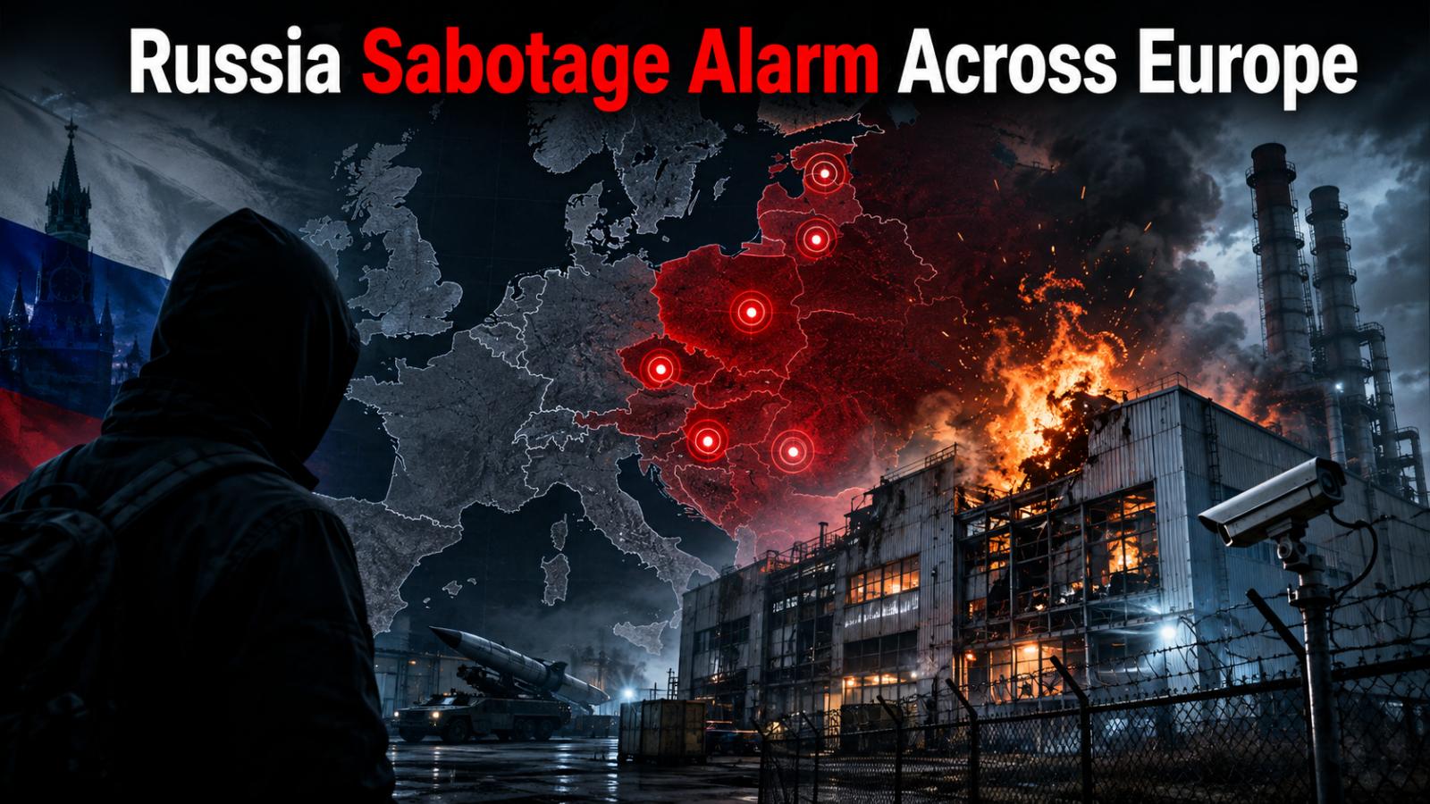 Russia Sabotage Campaign Raises Alarm Across NATO Europe