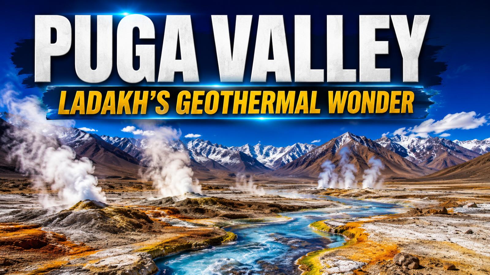 Puga Valley Ladakh’s Geothermal Wonder