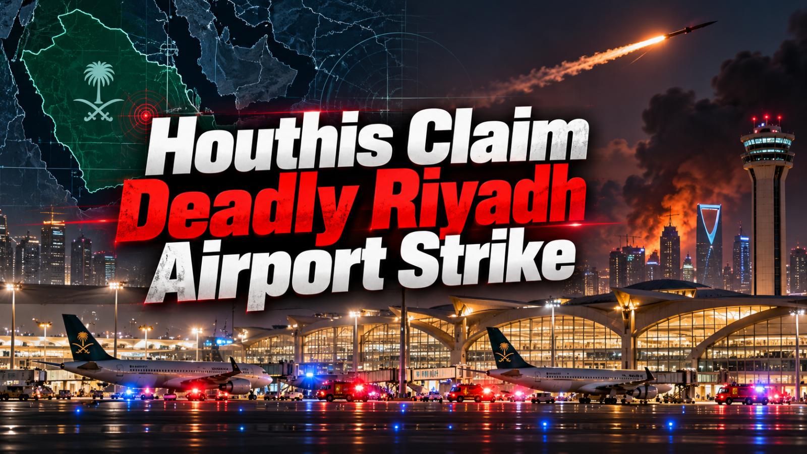 Houthi attack on Riyadh airport kills 13, injures over 300