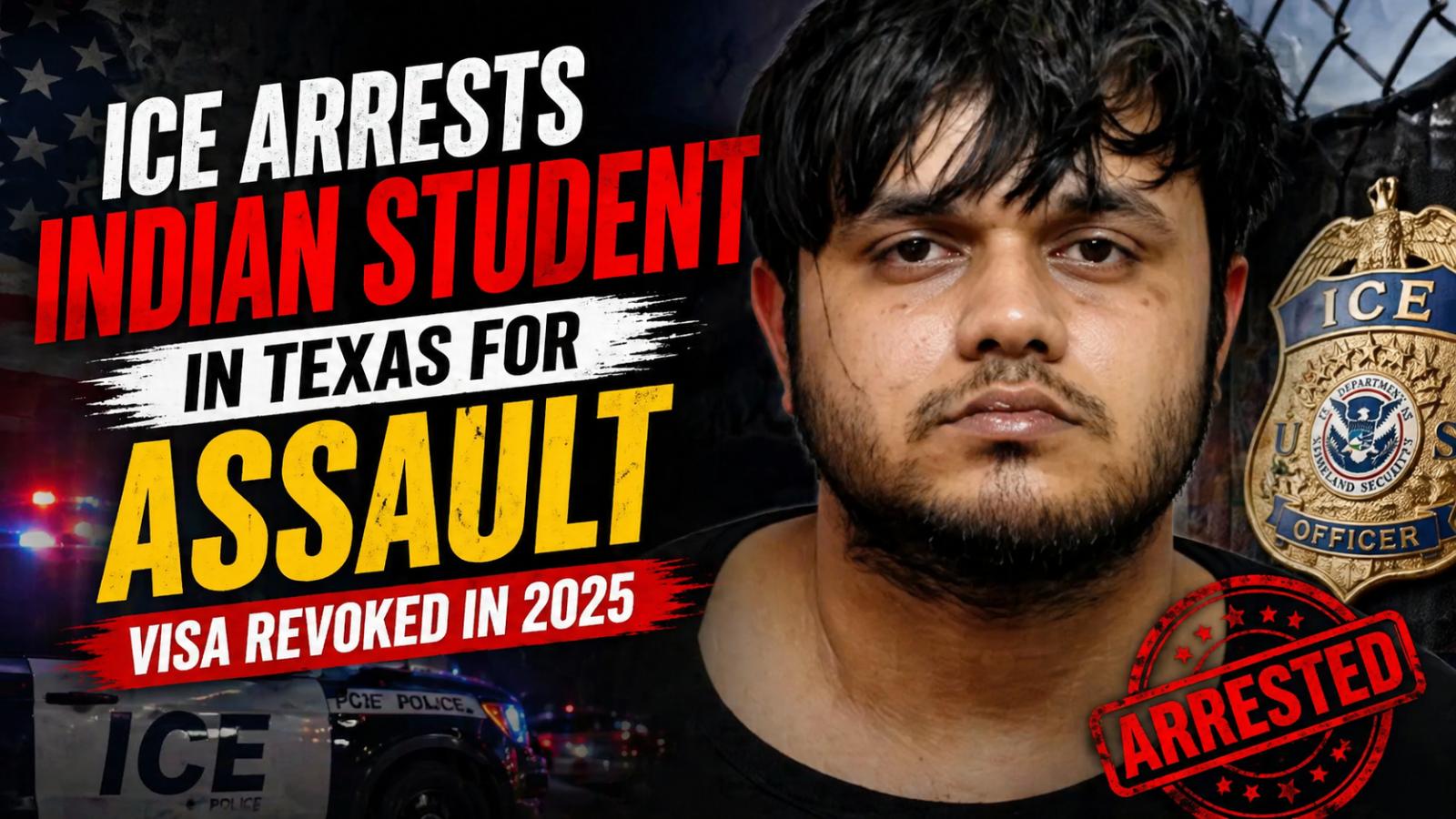 Texas Arrest Raises Questions Over Visa Status and Prior Charges