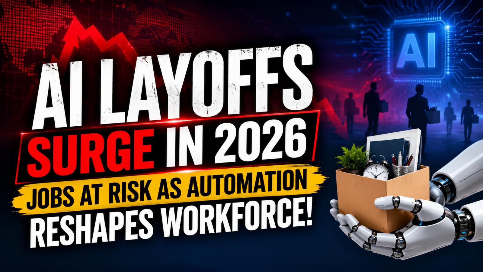 AI Layoffs in 2026 Rise as Automation Reshapes US Jobs