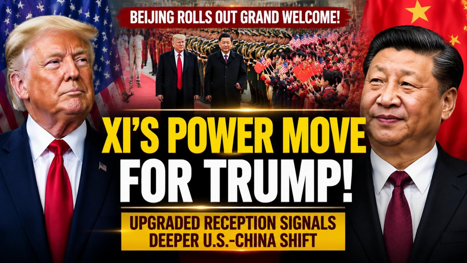 Trump’s Visit to China: A Grand Reception
