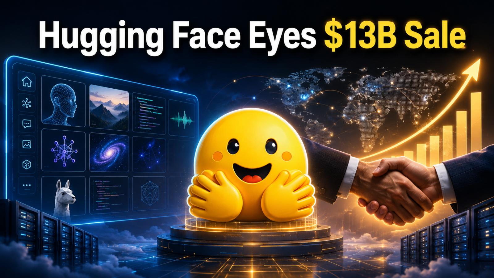 Hugging Face $13 Billion Sale Could Reshape Open AI