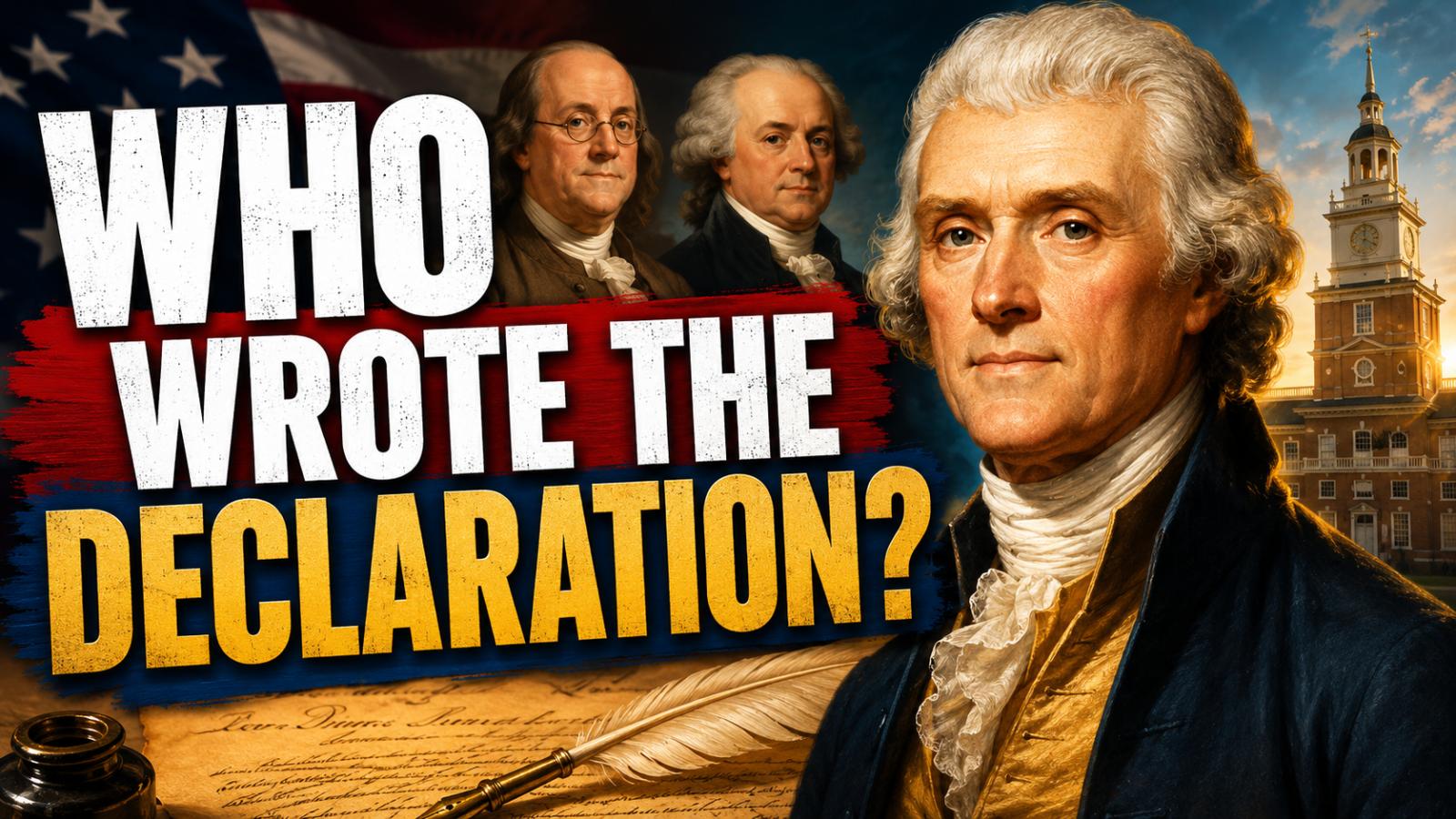 Who wrote the Declaration of Independence