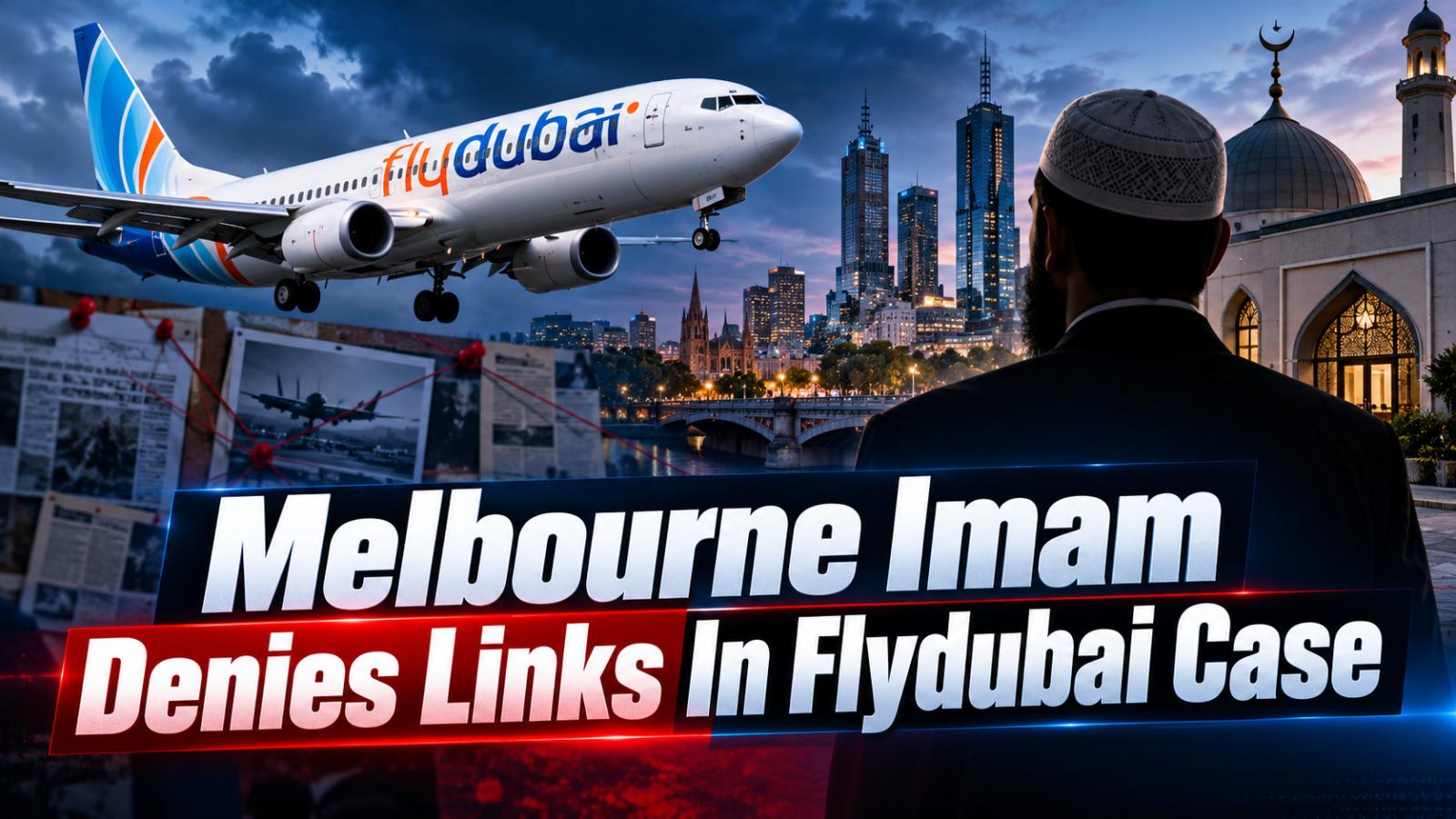 Melbourne Imam Denies Links to Flydubai Co-Pilot Attack Suspect