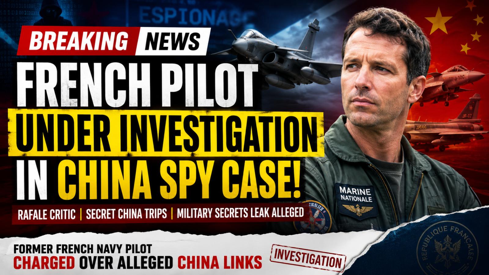 French Pilot China Spy Case: Rafale Critic Under Investigation