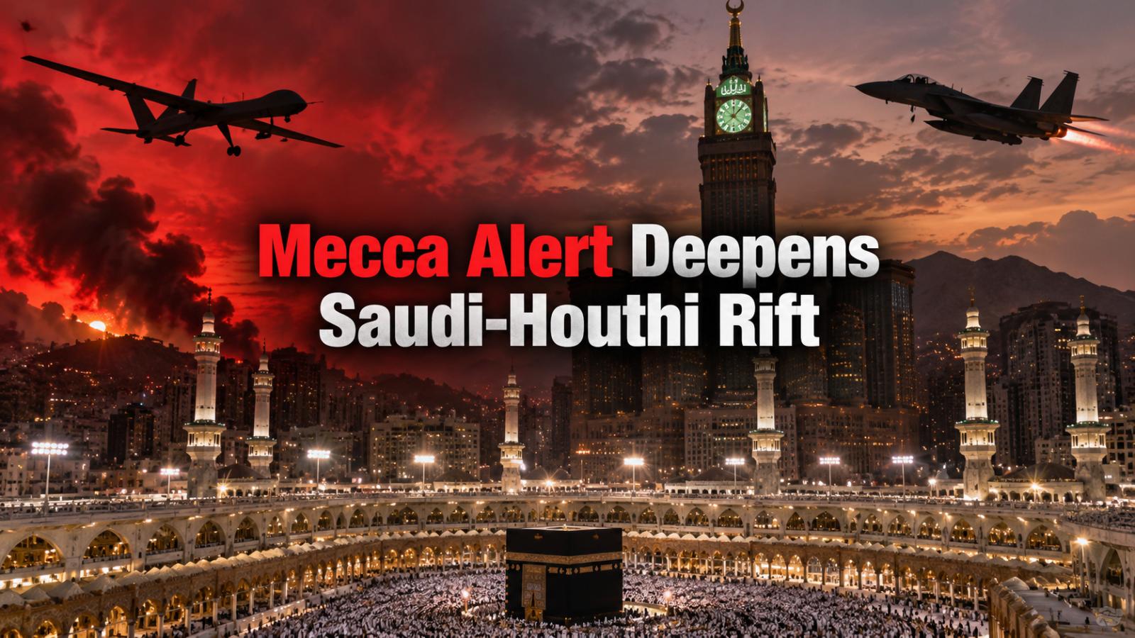 Mecca Drone Row Deepens as Houthis Claim Saudi F-15 Downed