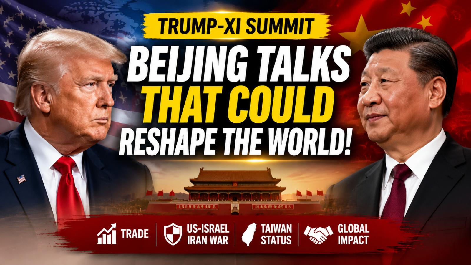 Historic US-China Summit: Trump and Xi Discuss Iran, Trade, and Taiwan in Beijing