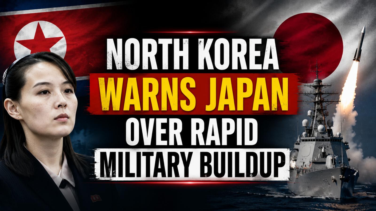 North Korea Warns Japan Over Rapid Military Buildup