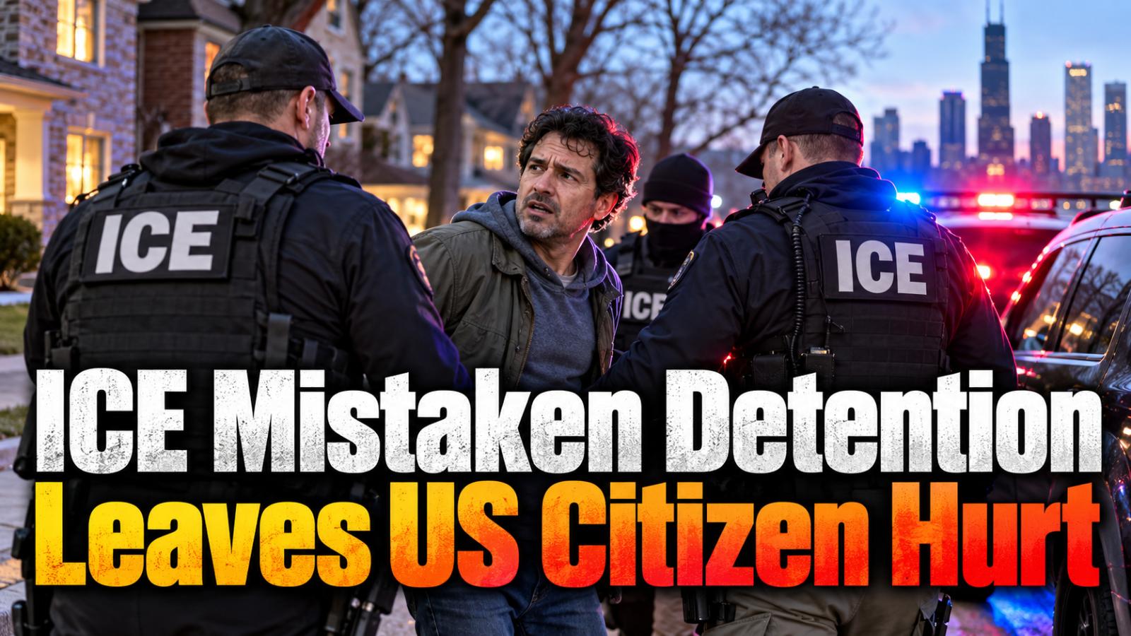ICE mistaken detention leaves US citizen injured in Evanston