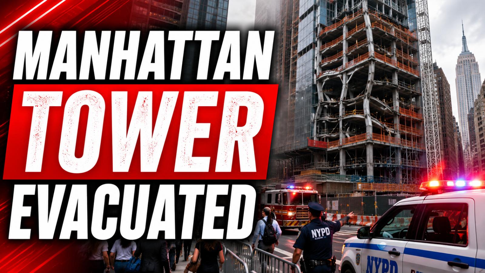 Manhattan tower evacuation follows buckled columns
