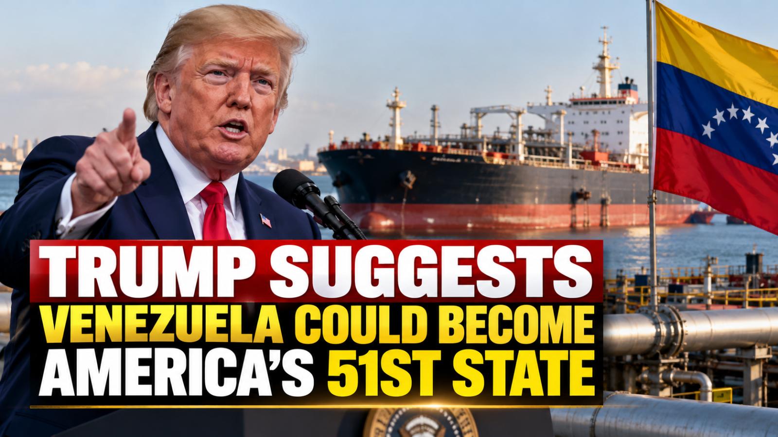 Trump Suggests Venezuela Could Become America's 51st State