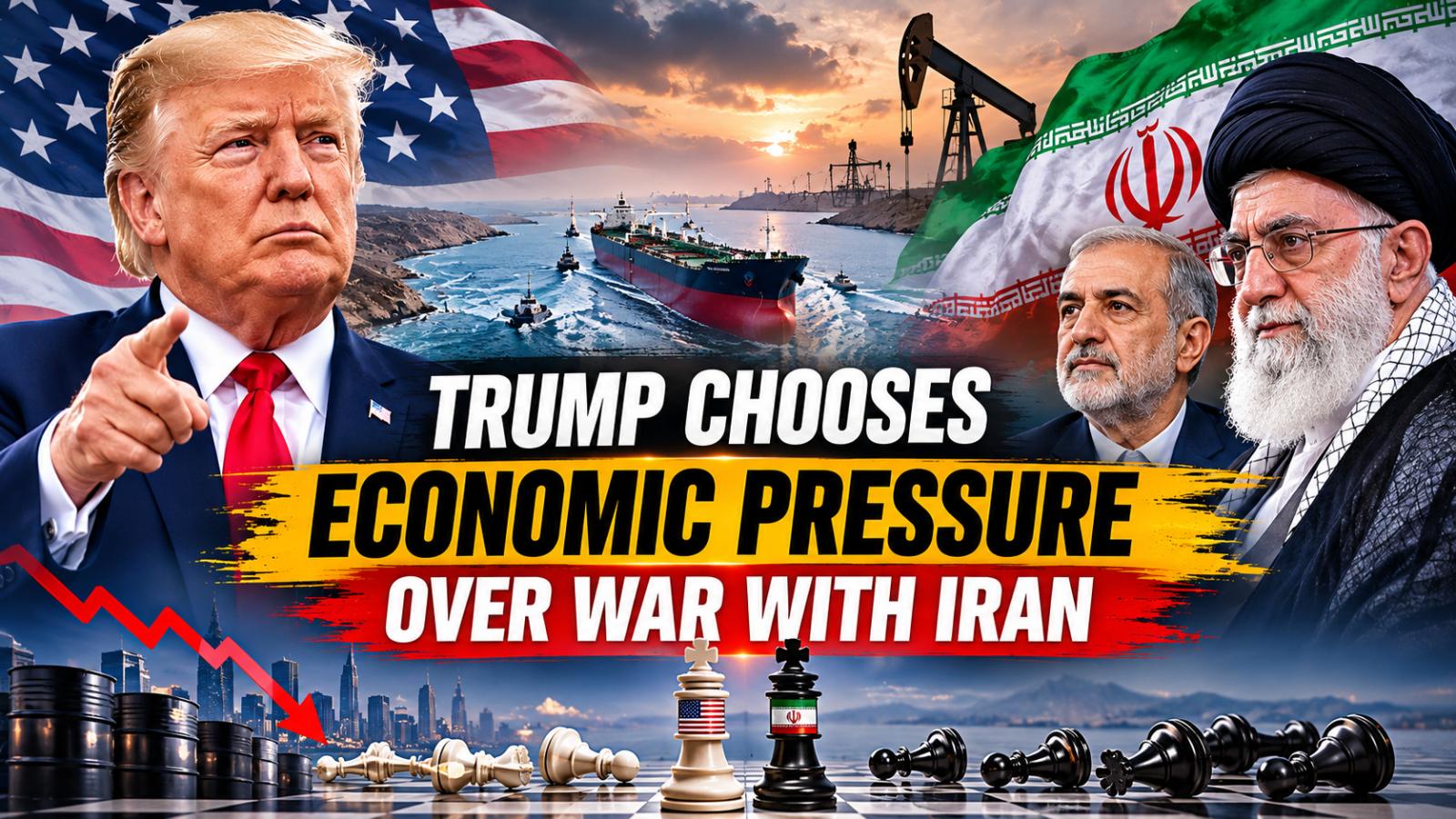 Trump Iran Economic Pressure Strategy Puts Military Action on Hold