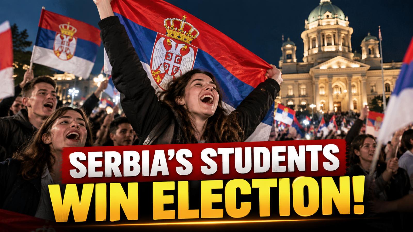 Serbia Student Movement Wins Election as Vucic Concedes Defeat