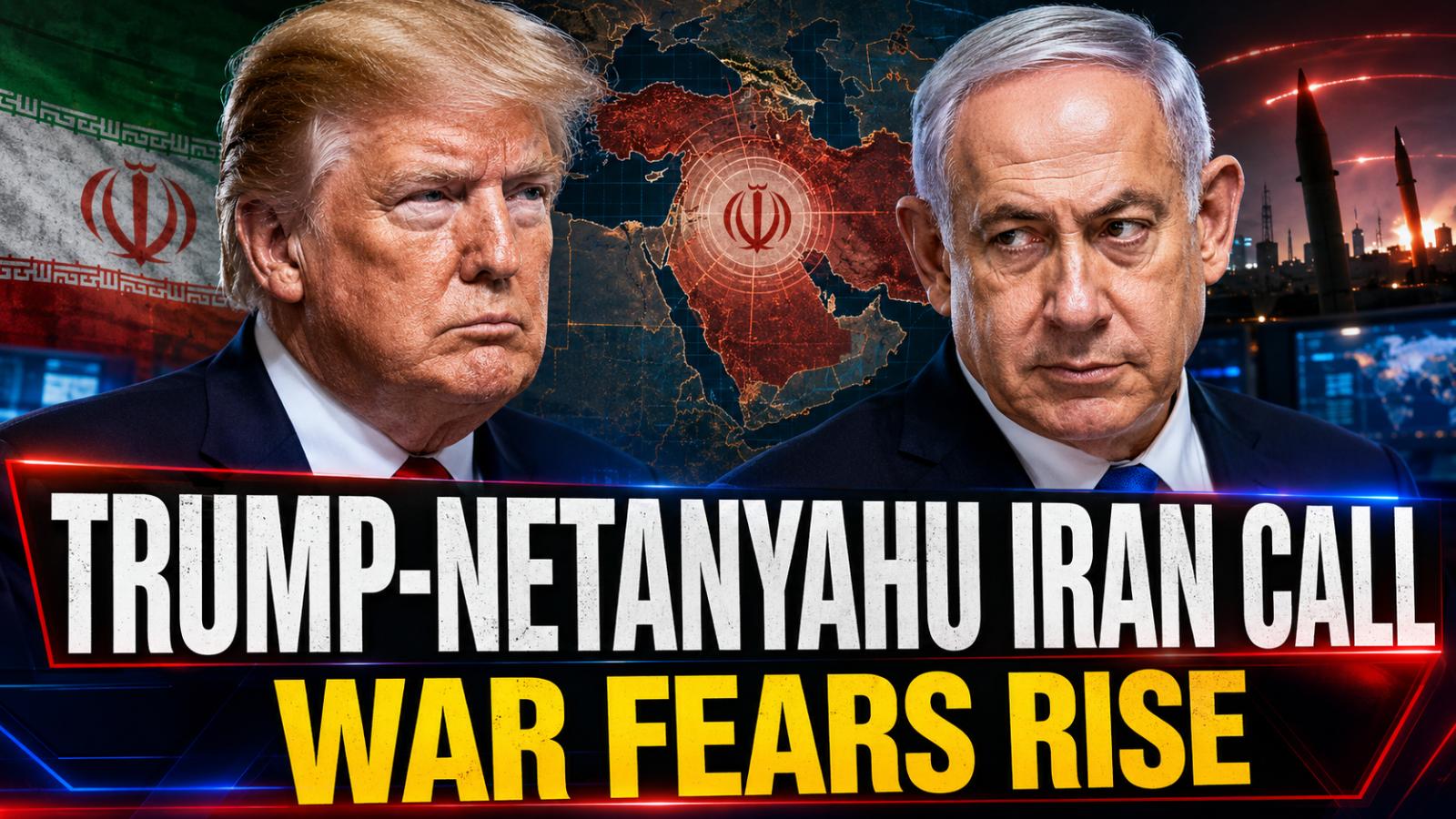 Trump Warns Iran As US-Israel Security Talks Raise Regional Tensions
