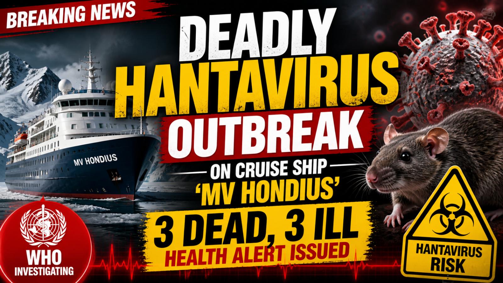 Hantavirus Outbreak Reported on Cruise Ship Leaves Three Dead