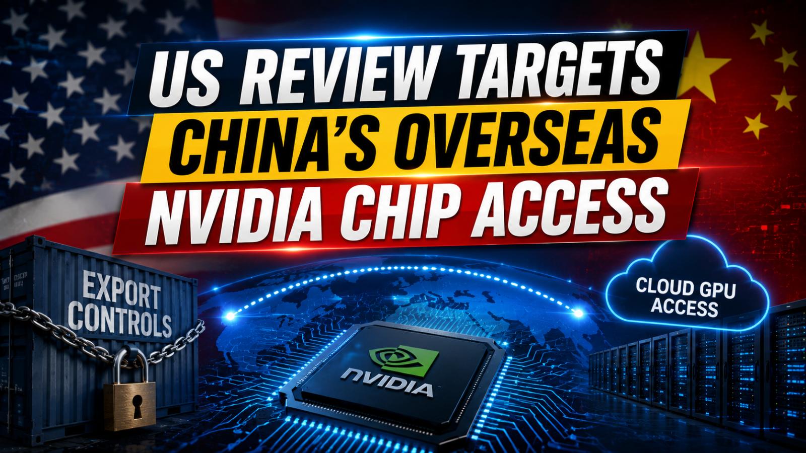 US AI Chip Review Targets China's Overseas Nvidia Access