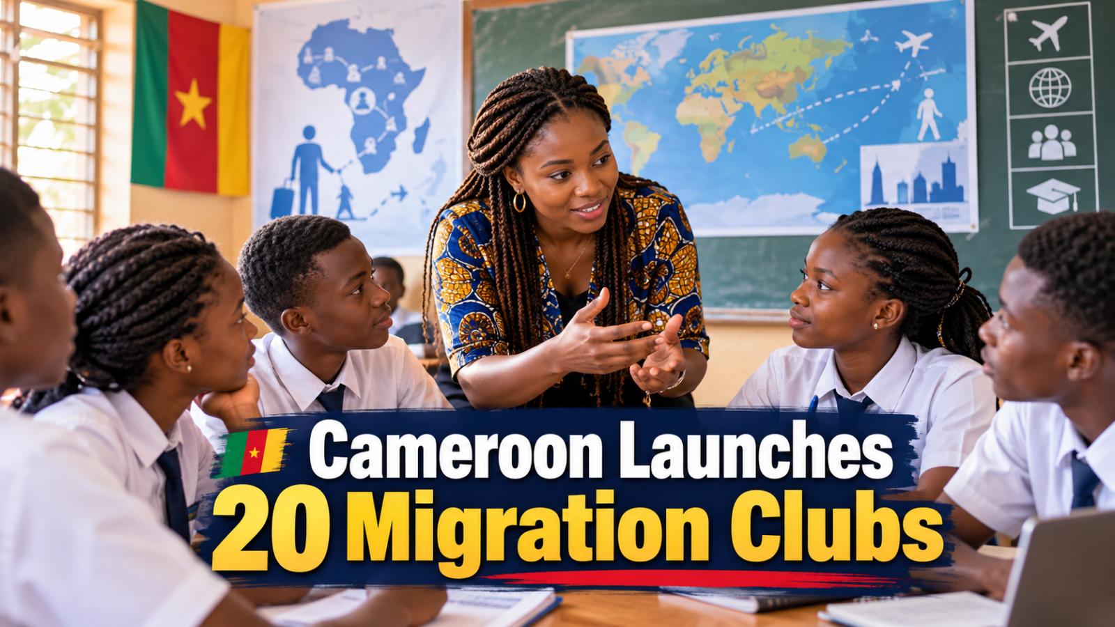 Cameroon Launches 20 Migration Clubs to Guide Students