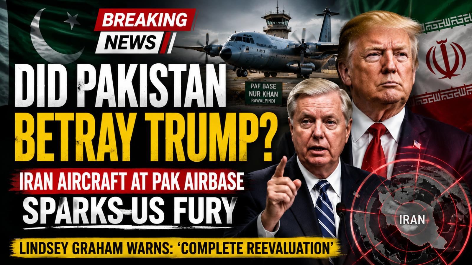 US Senator Lindsey Graham Warns Pakistan Over Iran Claims