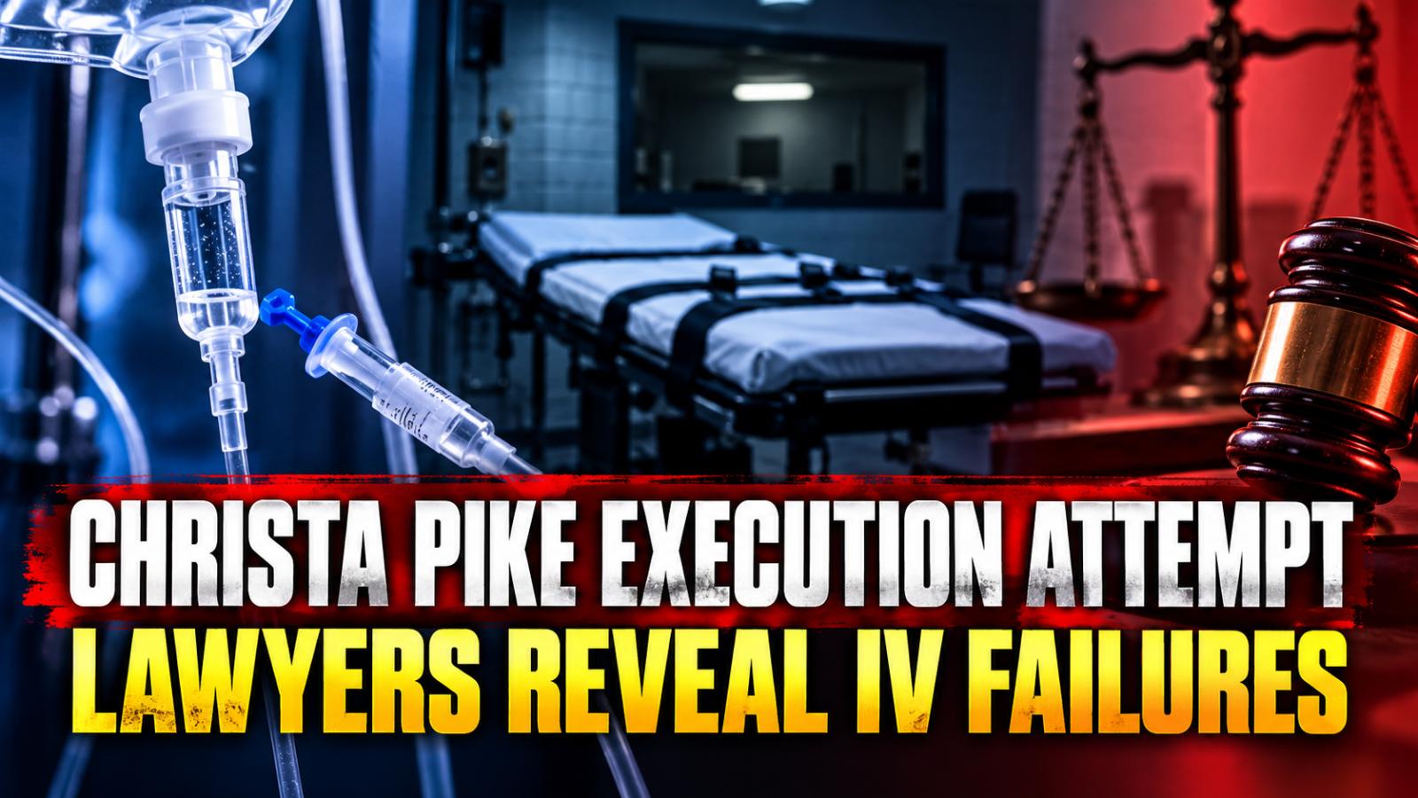 Christa Pike Execution Attempt: Lawyers Reveal IV Failures