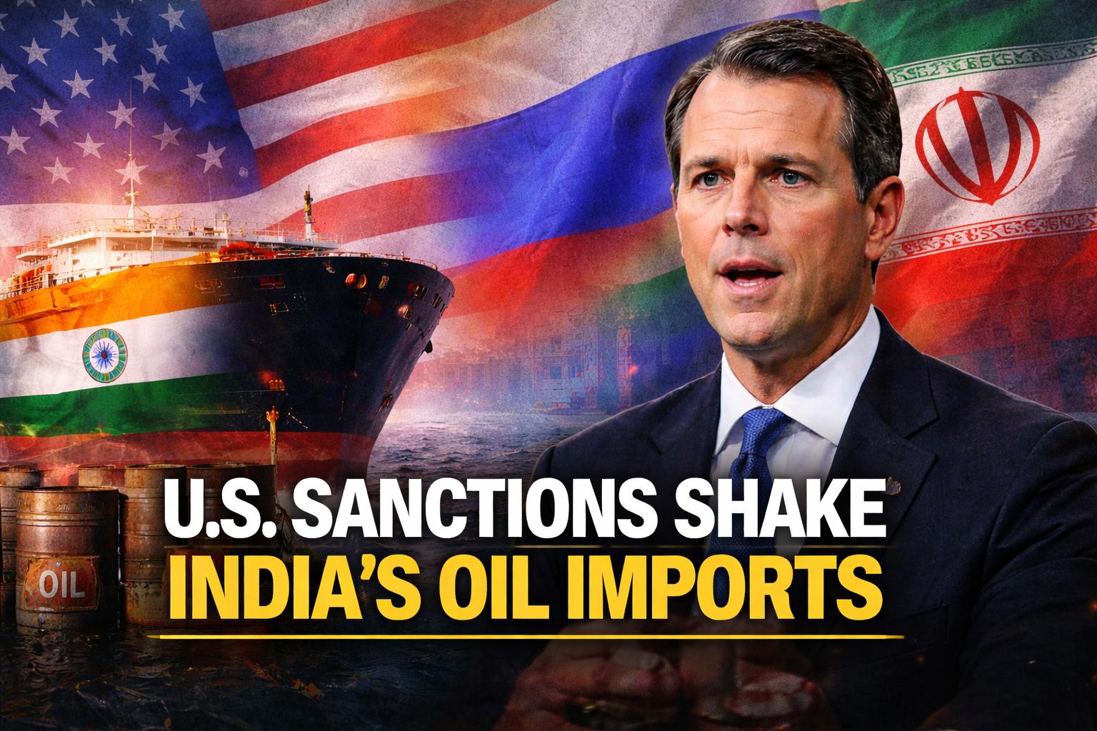 US Sanctions Waivers on Russian and Iranian Oil Impact on India’s Energy Supply