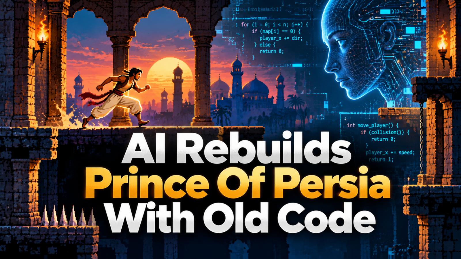 Claude 5.5 Game Rebuild Revives Prince of Persia Code
