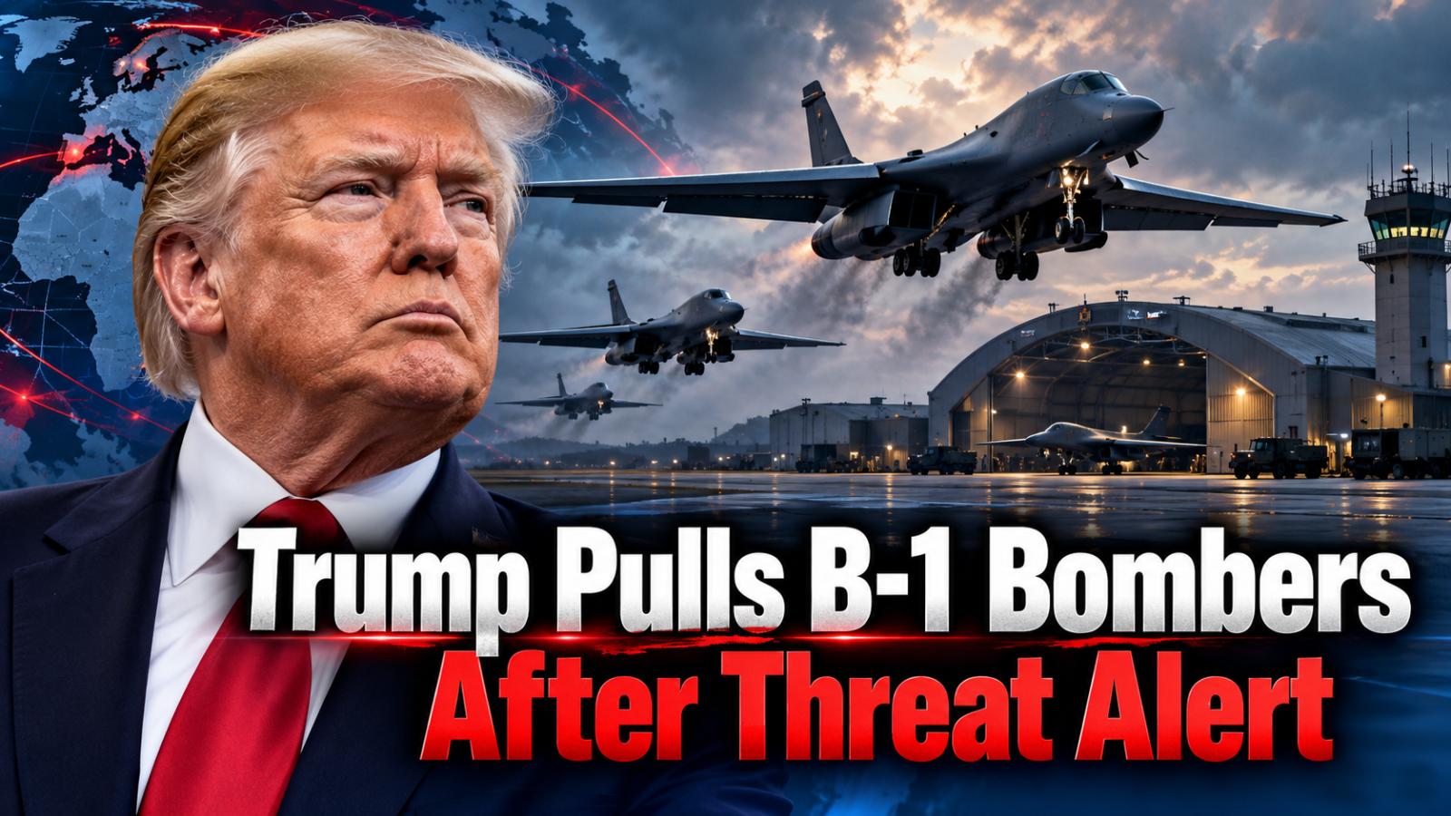 Trump RAF Fairford Bomber Withdrawal Follows Security Threats