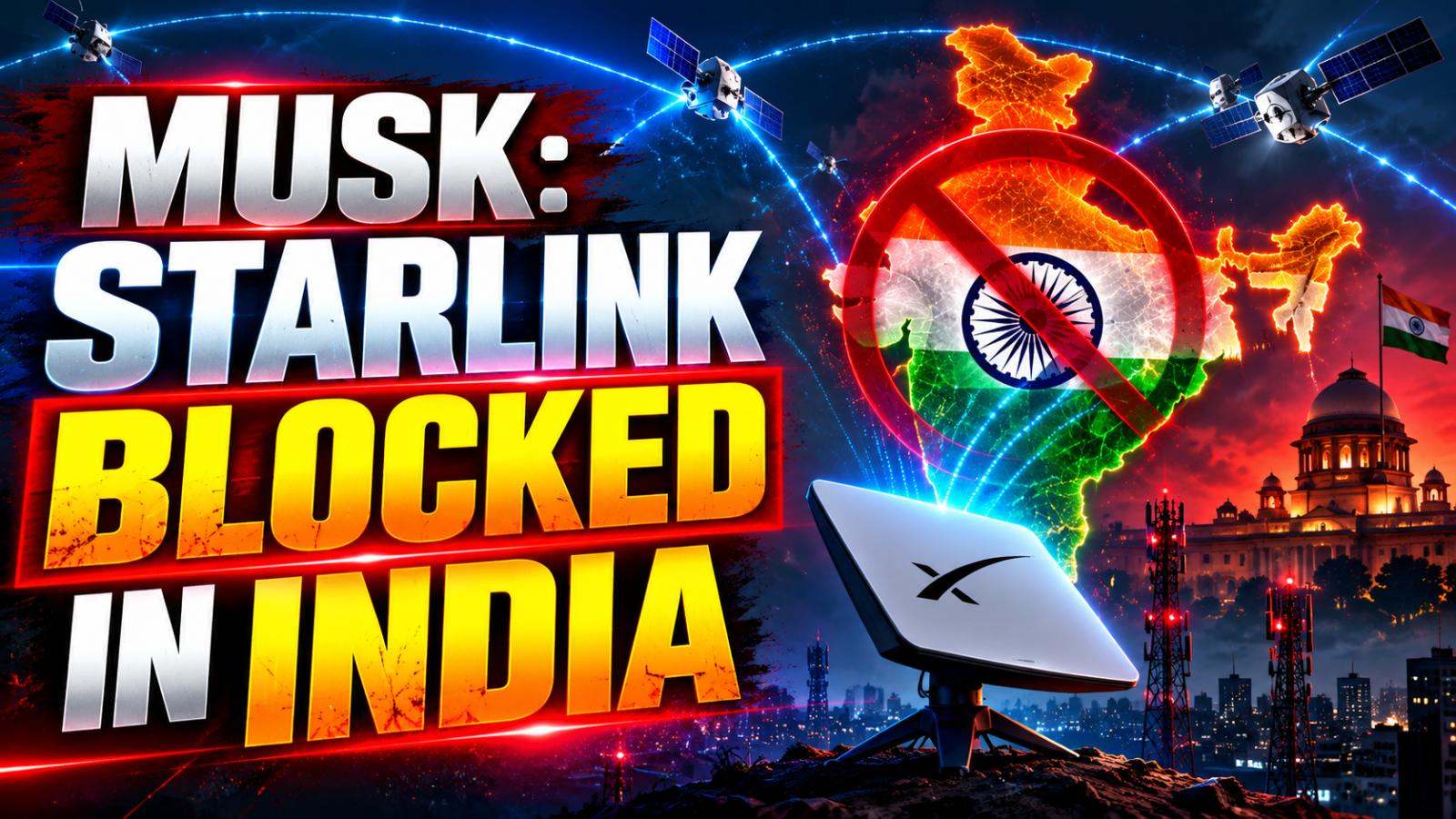Starlink India launch blocked by oligarchs, Elon Musk claims
