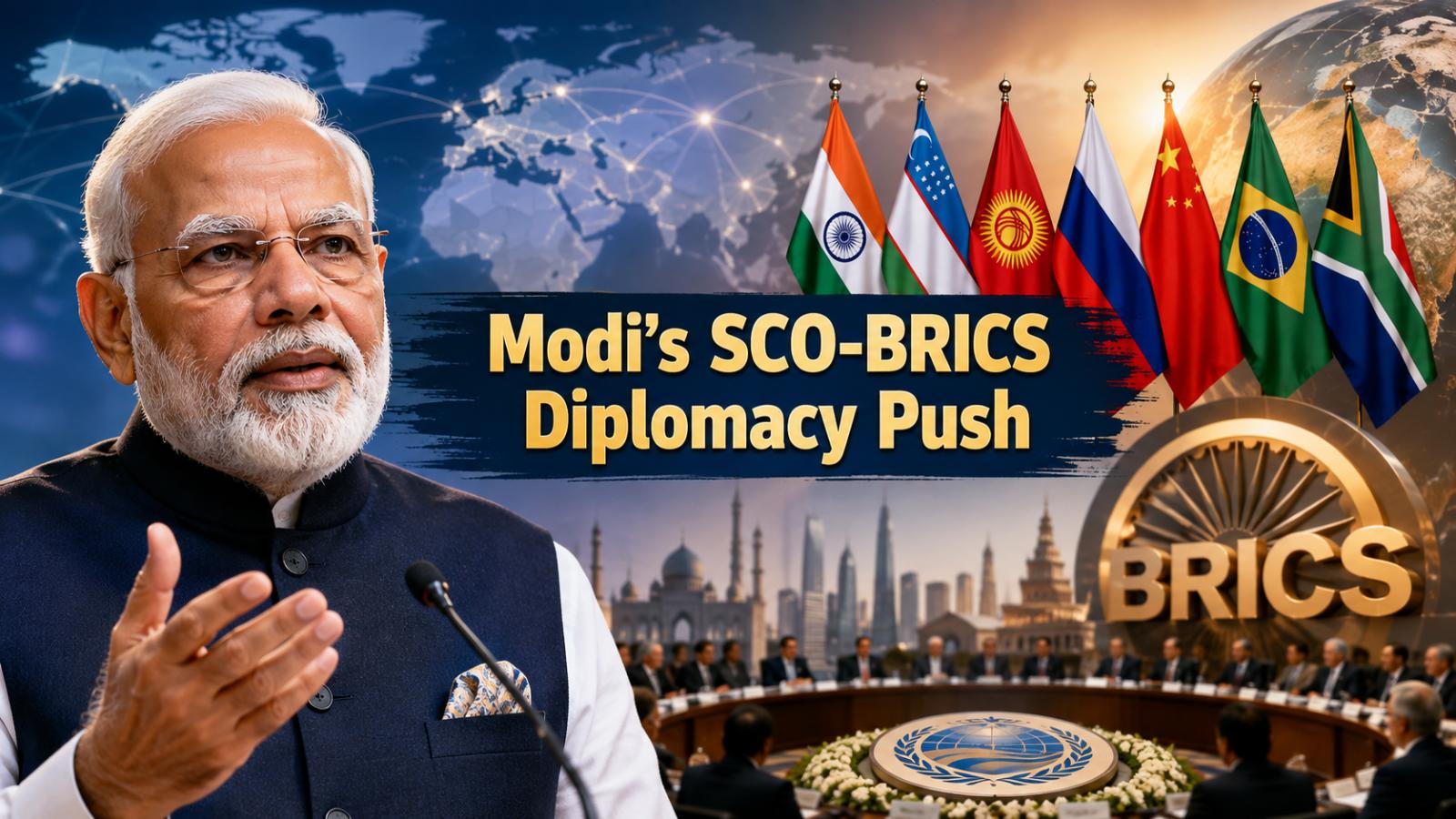 Modi SCO BRICS Diplomacy Puts India at Centre of Global Talks