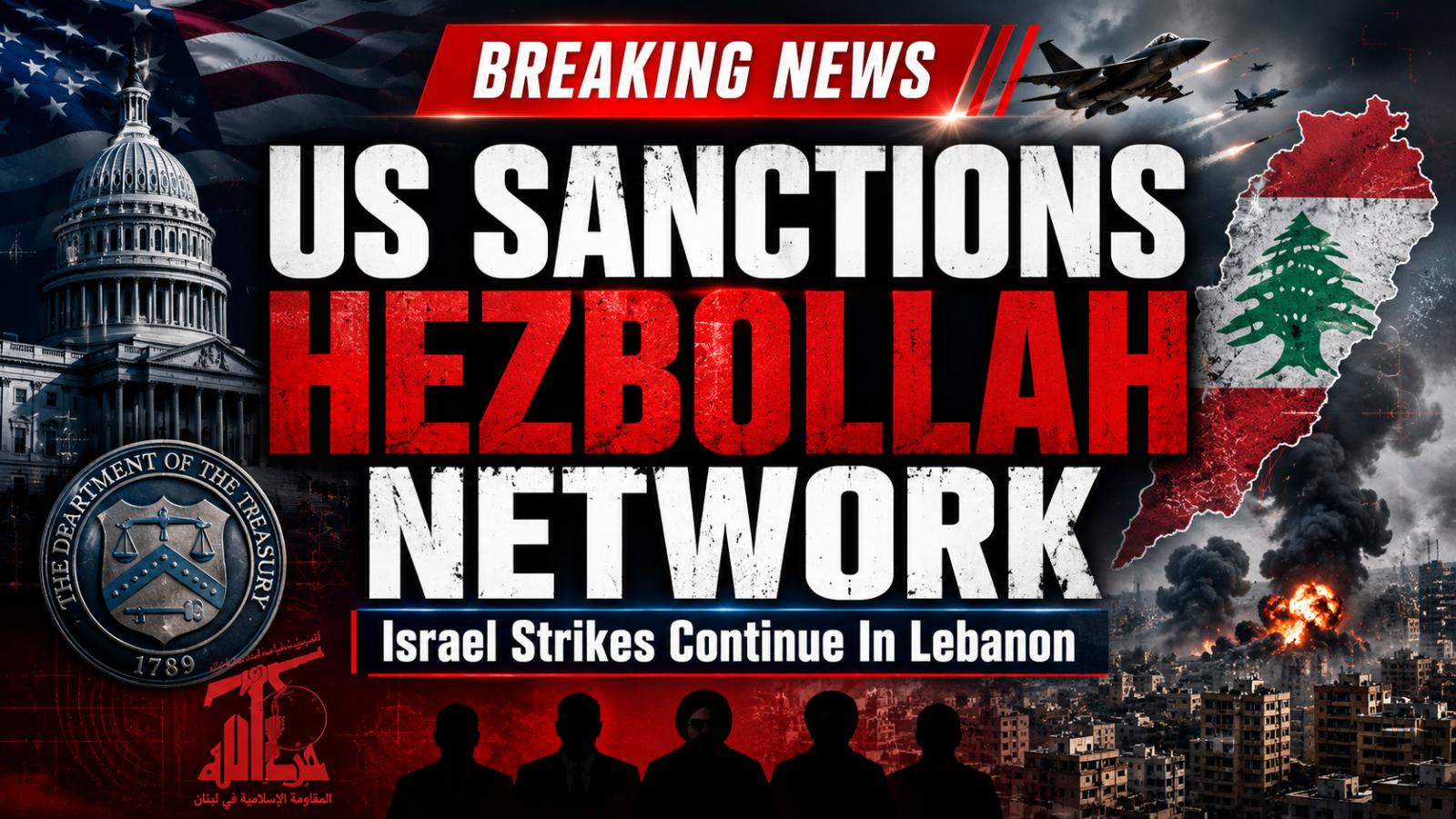 US Sanctions Hezbollah-Linked Officials As Israel Strikes Continue