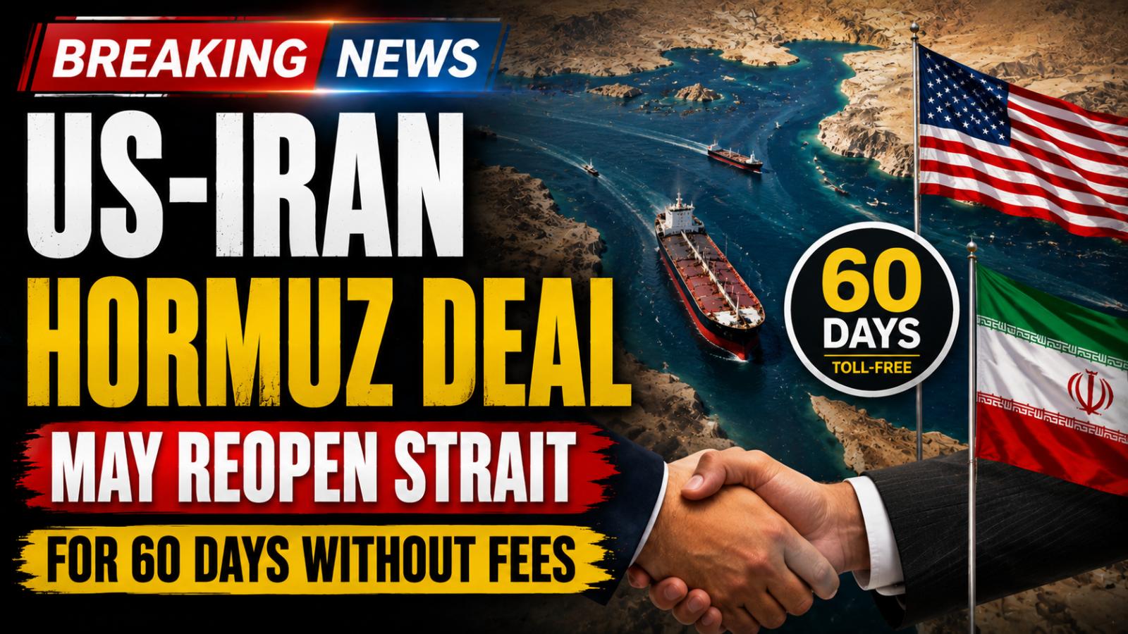 US-Iran Hormuz Deal May Reopen Strait for 60 Days