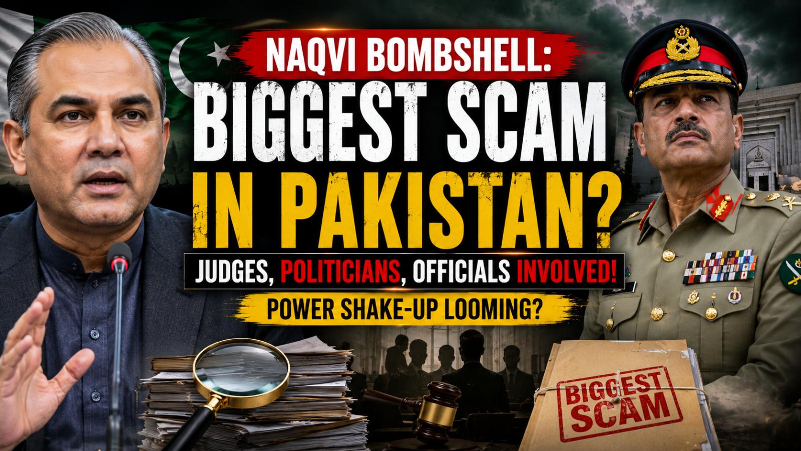 Mohsin Naqvi Biggest Scam Claim Fuels Pakistan Power Speculation