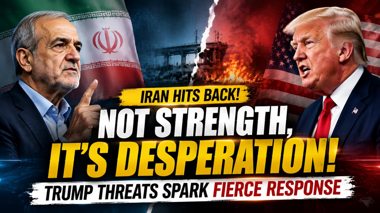 Iranian President calls US threats to infrastructure a sign of weakness