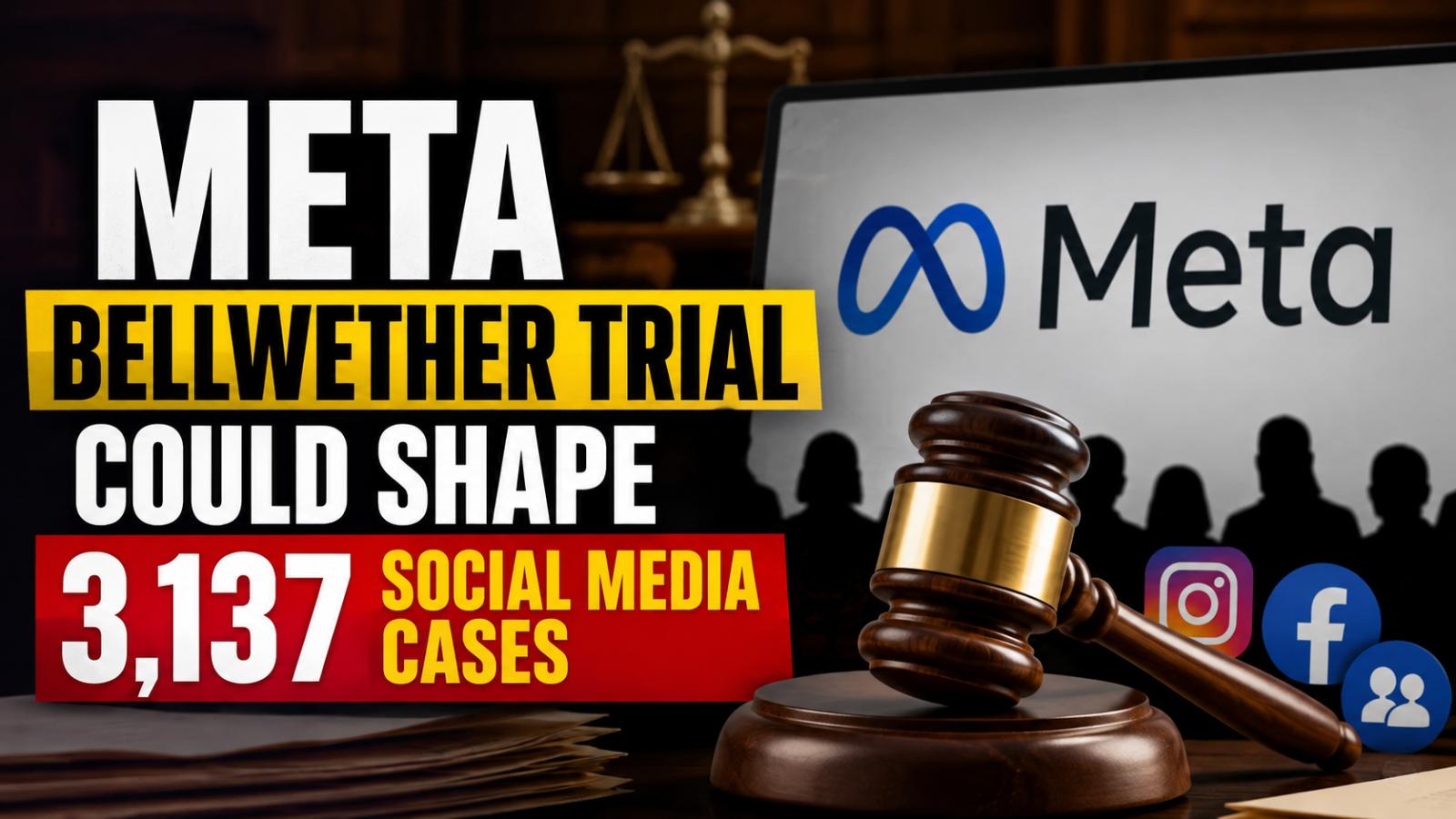 Meta Bellwether Trial Could Shape 3,137 Social Media Cases